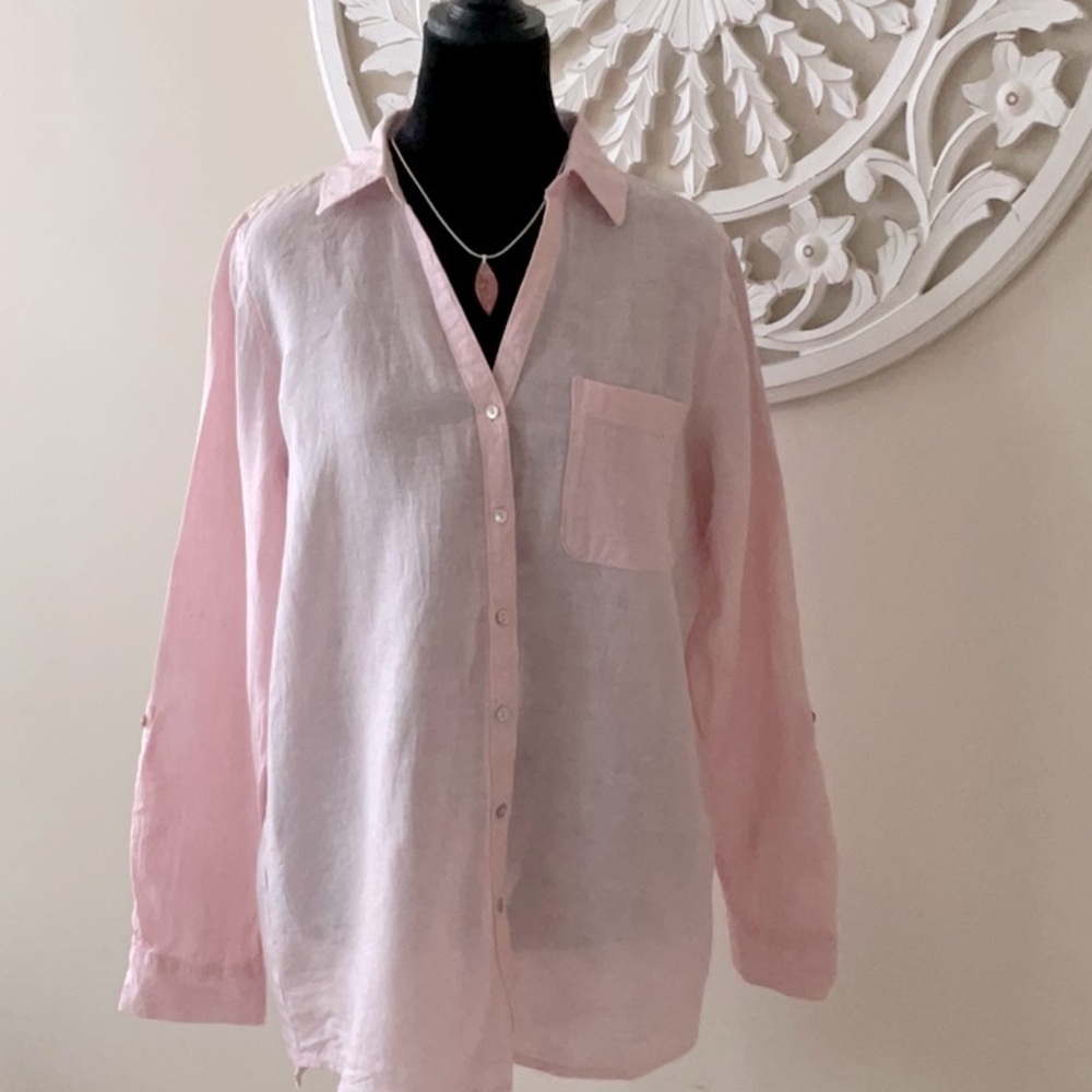 Sigrid Olsen linen tunic